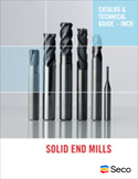 Seco solid end mills